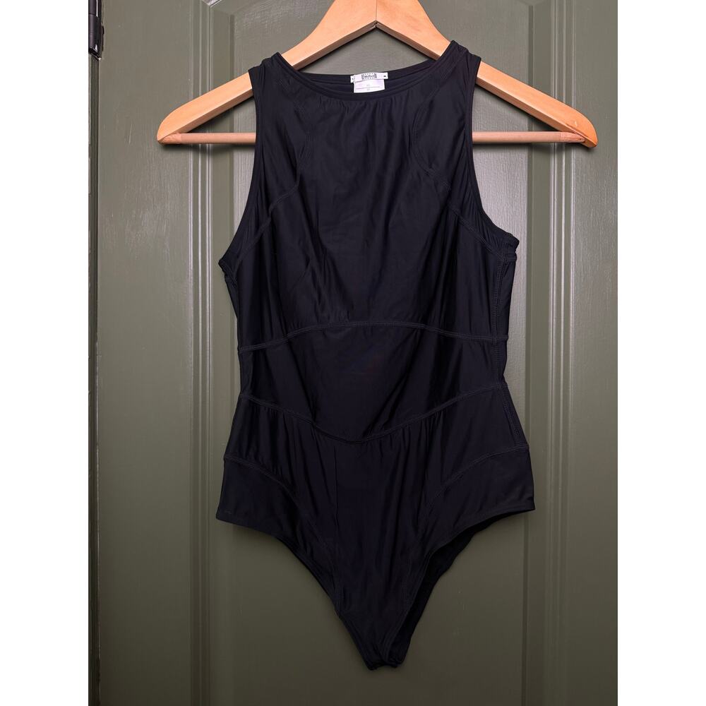 NWT Wolford Active Flow Bodysuit Quick Drying Gym Workout Performance Black XS - Picture 5 of 8